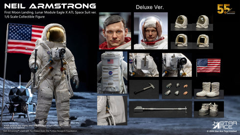 Star Ace Toys Neil Armstrong (Deluxe Version) - Apollo 11 - 1/6 Scale Collectible Figure